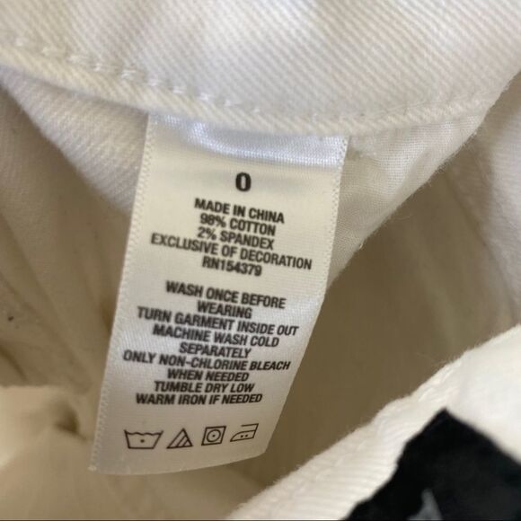 Aeropostale Straight Ankle Distressed Jeans Sz 0 - Picture 12 of 12